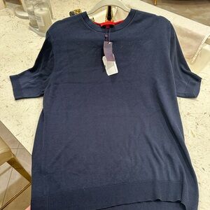 Isaia
Mélange Silk Knitted T-Shirt